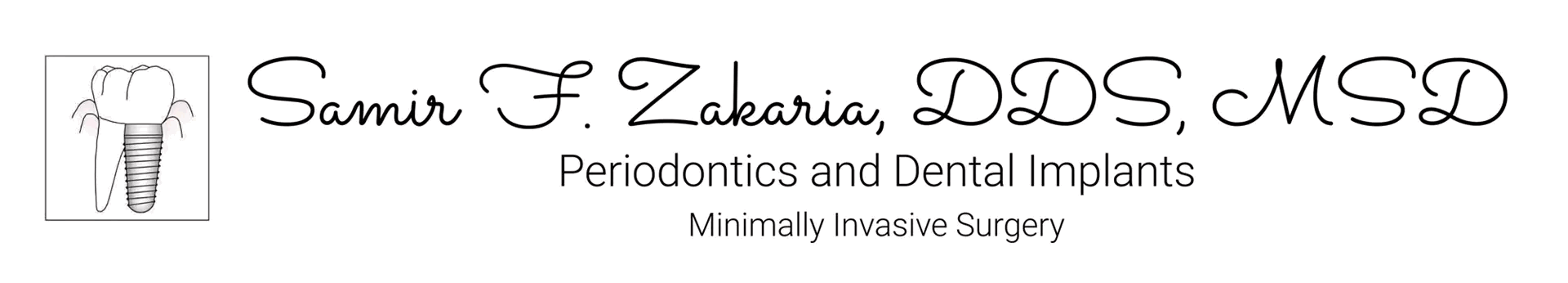 Samir Zakaria, DDS, MSD